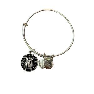 EUC Alex and Ani Harry Potter Riddikulus Silver Charm Bracelet‎